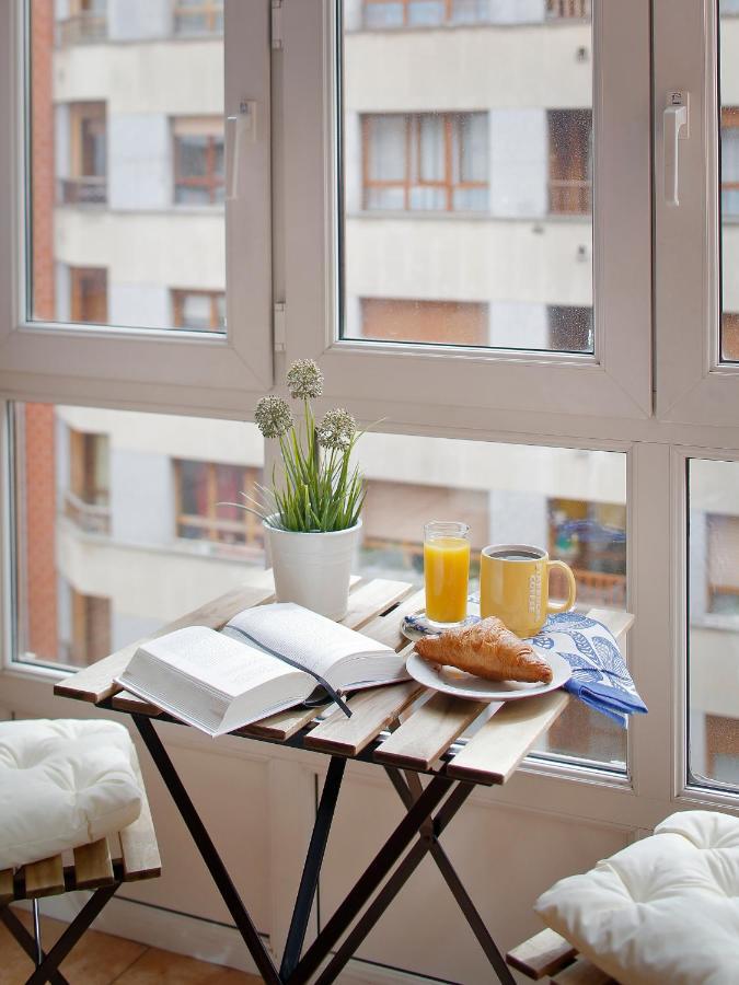 115A - Amplia Vivienda En Playa San Lorenzo Gijón Esterno foto